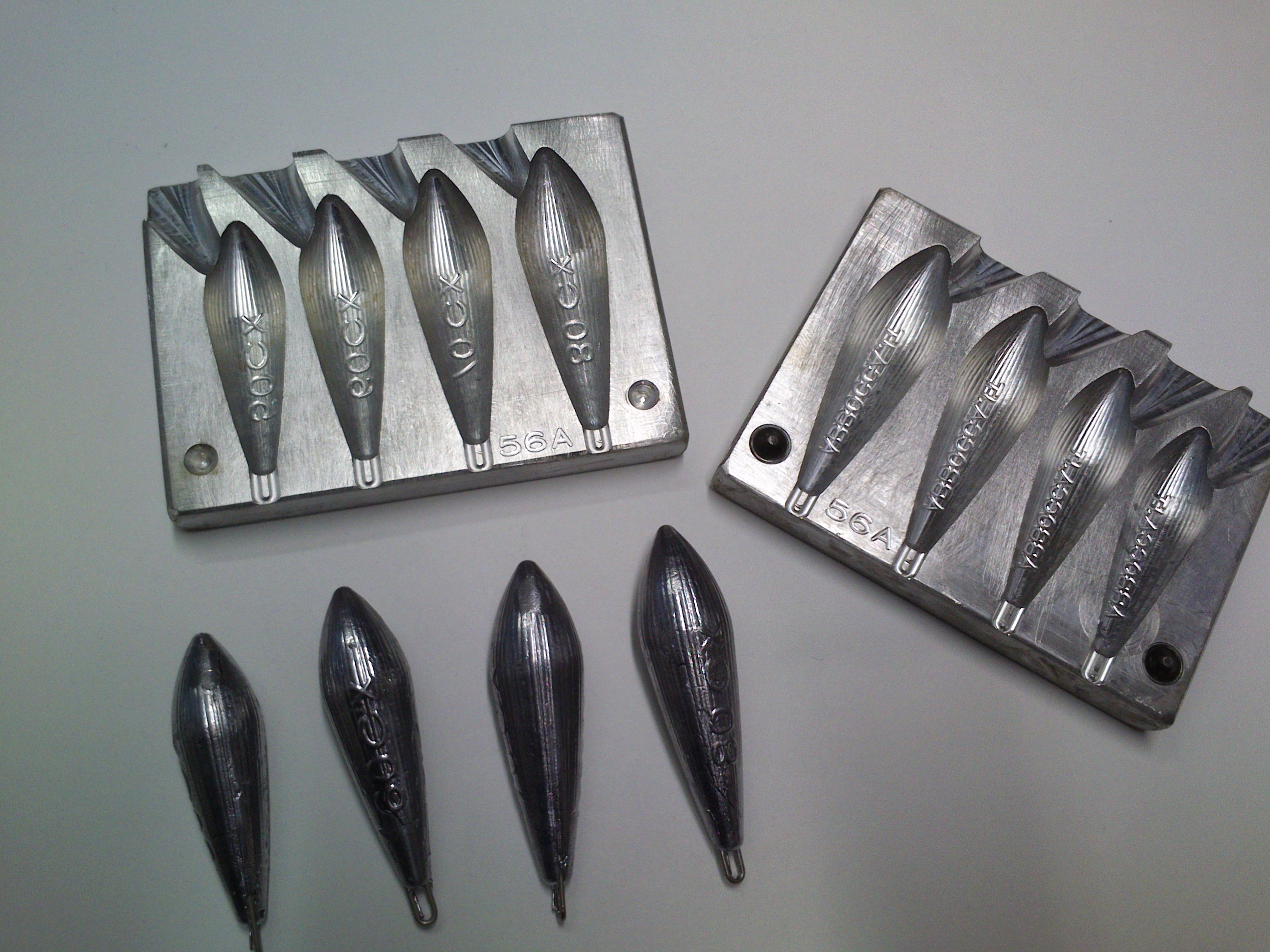 Molds leads for Big Game : !, The originals  accessories for surfcasting